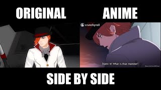 The Docks Fight: Original Vs Anime Comparison