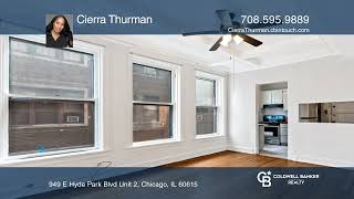 949 E Hyde Park Blvd - Unit 2 Chicago, IL 60615 | 1 Bedroom Gem in Hyde Park!