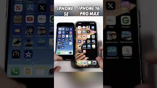 iPhone SE vs iPhone 16 Pro Max ⚡ The Most UNFAIR Speed Test EVER! 😱 🔥#Shorts#viralvideo