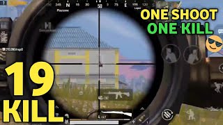 Gendong tim Random sampe Chicken Dinner | Spray Scope X6 + Sniper PUBG mobile gameplay