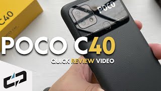 POCO C40 - The Most Affordable POCO Smartphone in 2022!