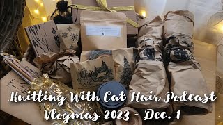 Knitting Vlogmas 2023 Day 1 | Wild in the Woods Yarn Advent Calendar | Persian Tiles Crochet Blanket