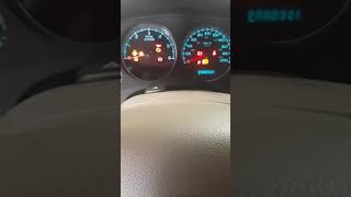 How to reset idler on gmc 2008