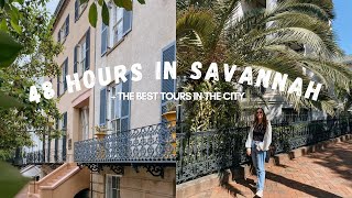 Savannah Travel Vlog: 48 hour Exploring Hidden Gems, The Best Cocktail Class, and More