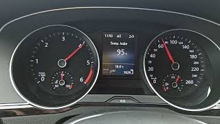 Volkswagen Passat B8 SW 2.0 TDI 150 hp acceleration 0-100 km/h