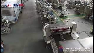 GD600 Fully automatic gummy candy production line,how to make vitamin gummies