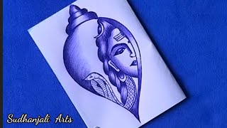 Maha Shivratri Special drawing || lord shiva drawing || how to draw bholenath ji || mahadev drawing