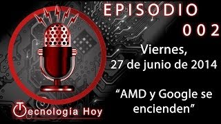 Tecnologia Hoy - Episodio 002 - Viernes, 27 de junio de 2014.