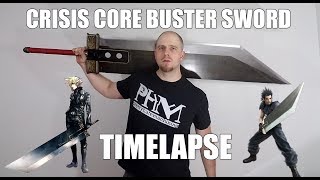 Crisis Core: Final Fantasy VII Buster Sword build (Timelapse)