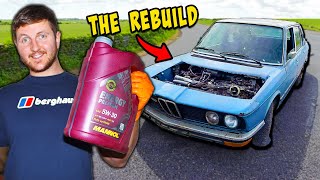 REBUILDING THE 1979 BMW ENGINE AFTER SITTING FOR 30 YEARS! | PART 2