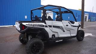 2019 Polaris General 4 1000 EPS White at Maxeys in Oklahoma City