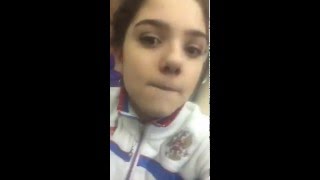 Evgenia Medvedeva on Periscope.tv. 2016/04/14 from a gym.