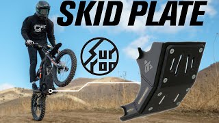 Tusk Quiet Glide E-Motorcycle Skid Plate | Sur-Ron Light Bee X