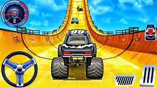 Monster Truck Mega Ramp Impossible Driver: New Truck Driver Stunt Racing Game! Android Gameplay