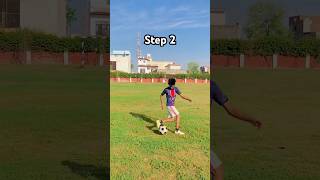 Easy football skills to beat defenders 🔥 #football #footballshorts #footballskills