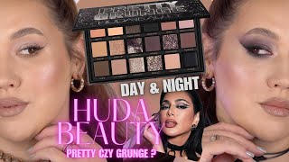 Test || HUDA BEAUTY PRETTY Grunge  || 2 makijaże |  Ładna czy jednak brudna?  🙈