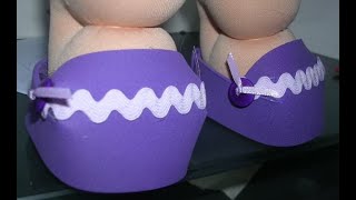 How I make my Cabbage Patch Kids Shoes