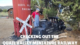 Visiting the Quail Valley Railroad!