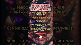 Что дата рождения говорит о вашем здоровье  #гороскоп #астрология #астрология #astrology