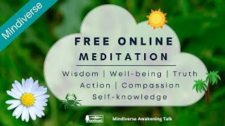 Security, fear, violence | Meditation Online: understand the mind for ultimate peace (Aug 31 2020)