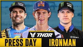 2024 Ironman Motocross | Press Day ft. Sexton, Anstie, Smith