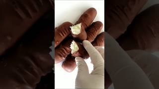 Homemade easy bounty chocolate in 5min#bountychocolate #bounty #homemadechocolates #shortvideo