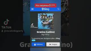 Zapraszam do śpiewania ISing Karaoke Big Party - Granica Latino🌴#discopolo #hit #latino  #short