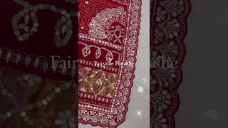 Bandhani Zardozi enhanced Dupatta with Chikankari Lehenga and Blouse