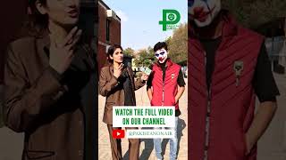 Joker at Character Day, School of Communications, Punjab university Lahore