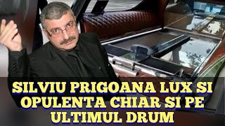 Silviu Prigoana, stil și opulența pe ultimul drum! Dric cu televizor, aer condiționat si microfon