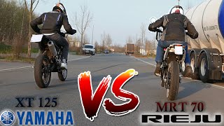 YAMAHA XT 125 💥 vs 💥 Rieju MRT 70