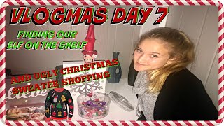 CHRISTMAS COUNTDOWN 2017~VLOGMAS DAY 7: SHOPPING FOR AN UGLY CHRISTMAS SWEATER