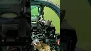 Ukrainian Fighter Pilot Cockpit