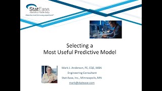 Selecting a Most Useful Predictive Model