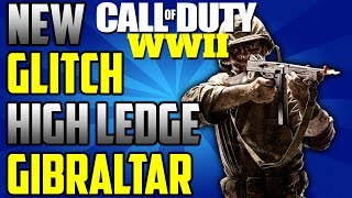 World War 2 Glitches - New Ledge Glitch on Gibraltar Easy Glitch! (COD WW2 Beta Glitches)