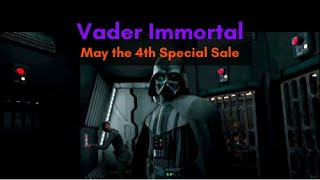 May the Fourth: Vader Immortal Special Deal from Meta Quest 2