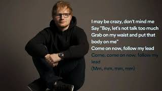 Ed Sheeran - Shape Of You (Lyrics)