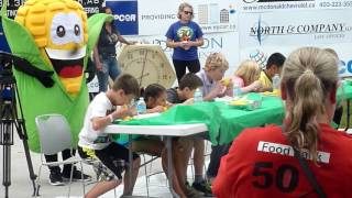 Corn Eating Contest Teens (Live @ Taber Cornfest 2016)