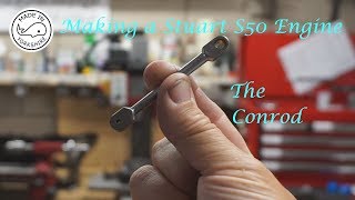 #MT22 Part 7 - Making a Stuart S50 Steam Engine Conrod. By Andrew Whale.