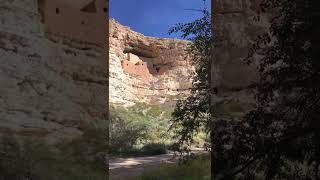 Montezuma Castle National Monument near Camp Verde Arizona.