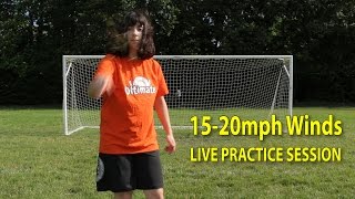 Ultimate Frisbee Drills | Wind Practice Session