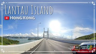 16.44km Hong Kong Disneyland Resort Driving in #Hong_Kong with #streetview | 360VR