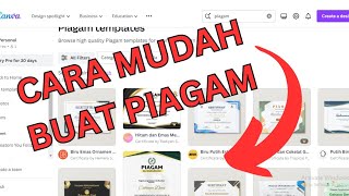 MEMBUAT PIAGAM DENGAN MENGGUNAKAN CANVA