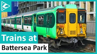 Trains at Battersea Park (BML) 23/03/2022