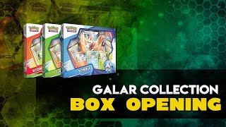 Pokemon Galar Collection Box Opening - Gold Pull