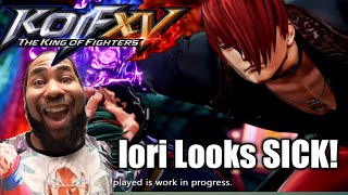 Kof XV Iori Trailer Reaction Video