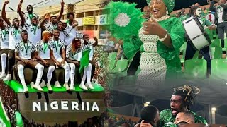 🇳🇬SUPER GREEN EAGLES OF NIGERIA🇳🇬 Jubilate with players @LITTLEKING-SPORTSTV@sportsnation #afcon23