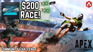 ZEUS' $200 COMMUNITY CHALLENGE RACE! Can you beat the records!? Apex Legends