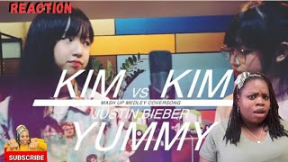 Kim vs. Kim- Yummy Medley.. Reaction