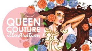 Fashion Illustration - Queen Couture | No.1